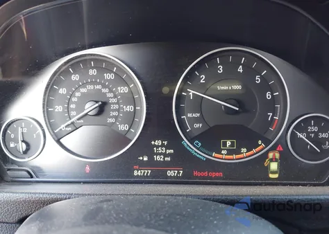 2014 BMW 328I xDrive z USA, uszkodzony, nr VIN WBA3B3C50EJ980831